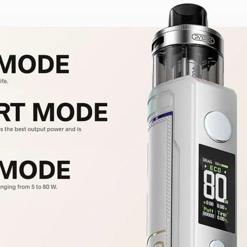 10 voopoo drag X2 pod vape kit desktop