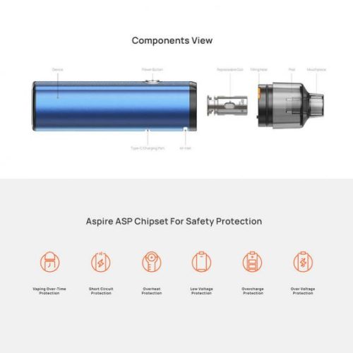 aspire bp stick pod vape kit details 04