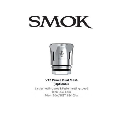 Smok V12 P-tank Prince Mesh Coil - Dual Mesh(70w-120w) -