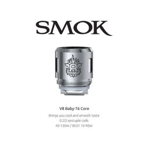 Smok V8 Baby Beast Coil - T6 (40w-130w) - COIL